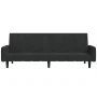 2 seater black velvet sofa bed by , Sofas - Ref: Foro24-375780, Price: 269,48 €, Discount: %