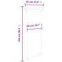 Toldo lateral de balcón negro 65x250 cm de , Sombrillas - Ref: Foro24-48400, Precio: 59,45 €, Descuento: %