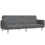 Sofá cama de 2 plazas tela gris claro de , Sofás - Ref: Foro24-375784, Precio: 271,10 €, Descuento: %