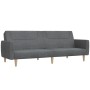 Sofá cama de 2 plazas tela gris claro de , Sofás - Ref: Foro24-375784, Precio: 275,89 €, Descuento: %