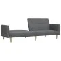 Sofá cama de 2 plazas tela gris claro de , Sofás - Ref: Foro24-375784, Precio: 271,10 €, Descuento: %