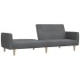 Sofá cama de 2 plazas tela gris claro de , Sofás - Ref: Foro24-375784, Precio: 275,89 €, Descuento: %