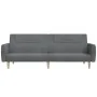 Sofá cama de 2 plazas tela gris claro de , Sofás - Ref: Foro24-375784, Precio: 271,10 €, Descuento: %