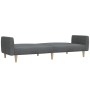 Sofá cama de 2 plazas tela gris claro de , Sofás - Ref: Foro24-375784, Precio: 275,89 €, Descuento: %