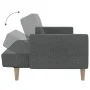 Sofá cama de 2 plazas tela gris claro de , Sofás - Ref: Foro24-375784, Precio: 271,10 €, Descuento: %