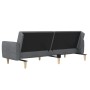 Sofá cama de 2 plazas tela gris claro de , Sofás - Ref: Foro24-375784, Precio: 275,89 €, Descuento: %