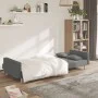 Sofá cama de 2 plazas con dos almohadas tela gris claro de , Sofás - Ref: Foro24-375799, Precio: 278,95 €, Descuento: %