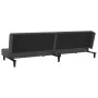 Sofá cama de 2 plazas con dos almohadas terciopelo gris oscuro de , Sofás - Ref: Foro24-375911, Precio: 246,96 €, Descuento: %