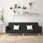 2-Sitzer-Schlafsofa aus schwarzem Stoff von , Sofas - Ref: Foro24-375786, Preis: 270,80 €, Rabatt: %