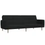 2-Sitzer-Schlafsofa aus schwarzem Stoff von , Sofas - Ref: Foro24-375786, Preis: 270,80 €, Rabatt: %