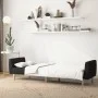 2-Sitzer-Schlafsofa aus schwarzem Stoff von , Sofas - Ref: Foro24-375786, Preis: 270,80 €, Rabatt: %