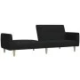 2-Sitzer-Schlafsofa aus schwarzem Stoff von , Sofas - Ref: Foro24-375786, Preis: 270,80 €, Rabatt: %