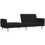 Sofá cama de 2 plazas tela negro de , Sofás - Ref: Foro24-375786, Precio: 275,57 €, Descuento: %