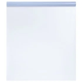 Lámina de ventana esmerilada PVC gris transparente 90x1000 cm de , Láminas para ventana - Ref: Foro24-155818, Precio: 18,89 €...