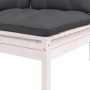 Muebles de jardín 8 pzas con cojines madera maciza de pino de , Conjuntos de jardín - Ref: Foro24-3096161, Precio: 750,76 €, ...