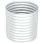 Arriate de acero galvanizado plateado 80x80x81 cm de , Maceteros y jardineras - Ref: Foro24-45515, Precio: 98,89 €, Descuento: %