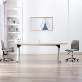 Esszimmerstühle 2 Einheiten hellgrauer Stoff von vidaXL, Essstühle - Ref: Foro24-283599, Preis: 91,94 €, Rabatt: %