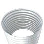 Arriate de acero galvanizado plateado 80x80x81 cm de , Maceteros y jardineras - Ref: Foro24-45515, Precio: 100,85 €, Descuent...