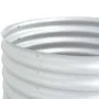 Arriate de acero galvanizado plateado 80x80x81 cm de , Maceteros y jardineras - Ref: Foro24-45515, Precio: 98,89 €, Descuento: %