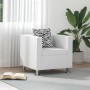 Sillón de cuero sintético blanco en Sillones | Comprar online en Foru.es