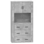 Concrete gray plywood tall sideboard by , Sideboards - Ref: Foro24-3185387, Price: 167,86 €, Discount: %