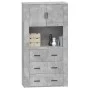 Concrete gray plywood tall sideboard by , Sideboards - Ref: Foro24-3185387, Price: 167,86 €, Discount: %