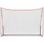 Red de entrenamiento golf poliéster negro y rojo 305x91x213 cm de , Material de aprendizaje de golf - Ref: Foro24-93751, Prec...