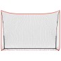 Red de entrenamiento golf poliéster negro y rojo 305x91x213 cm de , Material de aprendizaje de golf - Ref: Foro24-93751, Prec...
