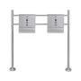 2 buzones con soporte de acero inoxidable de , Buzones de correo - Ref: Foro24-271746, Precio: 124,87 €, Descuento: %