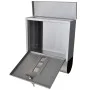 2 mailboxes with stainless steel support by , mailboxes - Ref: Foro24-271746, Price: 124,87 €, Discount: %