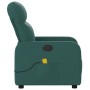 Sillón de masaje reclinable de tela verde oscuro de , Sillones - Ref: Foro24-374212, Precio: 205,12 €, Descuento: %