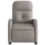 Sillón reclinable de tela gris taupe de , Sillones - Ref: Foro24-374204, Precio: 186,03 €, Descuento: %