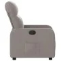 Sillón reclinable de tela gris taupe de , Sillones - Ref: Foro24-374204, Precio: 186,03 €, Descuento: %