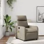 Sillón de masaje reclinable cuero sintético color capuchino de , Sillones - Ref: Foro24-374196, Precio: 222,45 €, Descuento: %