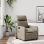 Sillón de masaje reclinable cuero sintético color capuchino de , Sillones - Ref: Foro24-374196, Precio: 225,94 €, Descuento: %