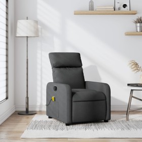 Sillón de masaje reclinable de tela gris oscuro de , Sillones - Ref: Foro24-374175, Precio: 223,41 €, Descuento: %