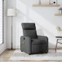 Sillón de masaje reclinable de tela gris oscuro de , Sillones - Ref: Foro24-374175, Precio: 219,68 €, Descuento: %