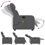 Dunkelgraues Stoff-Massage-Fernsehsessel von , Sessel - Ref: Foro24-374175, Preis: 219,68 €, Rabatt: %