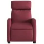 Sillón de masaje reclinable de tela color vino tinto de , Sillones - Ref: Foro24-374177, Precio: 223,44 €, Descuento: %