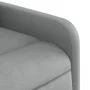 Sillón reclinable de masaje eléctrico tela gris claro de , Sillones - Ref: Foro24-3206690, Precio: 268,72 €, Descuento: %