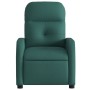 Sillón reclinable eléctrico tela verde oscuro de , Sillones - Ref: Foro24-3206783, Precio: 231,46 €, Descuento: %