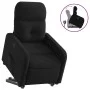 Sillón reclinable elevable tela negro de , Sillones - Ref: Foro24-3206797, Precio: 271,92 €, Descuento: %