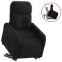 Sillón reclinable elevable tela negro de , Sillones - Ref: Foro24-3206797, Precio: 253,70 €, Descuento: %