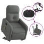 Silla de masaje reclinable de pie de tela gris oscuro de , Sillones - Ref: Foro24-3206805, Precio: 253,05 €, Descuento: %