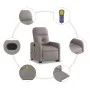Sillón reclinable de masaje elevable tela gris taupé de , Sillones - Ref: Foro24-3206811, Precio: 303,08 €, Descuento: %