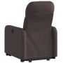 Sillón eléctrico reclinable elevable de tela marrón oscuro de , Sillones - Ref: Foro24-3206818, Precio: 320,66 €, Descuento: %