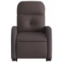 Sillón eléctrico reclinable elevable de tela marrón oscuro de , Sillones - Ref: Foro24-3206818, Precio: 320,66 €, Descuento: %