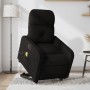 Sillón de masaje eléctrico reclinable elevable tela negro de , Sillones - Ref: Foro24-3206824, Precio: 327,61 €, Descuento: %