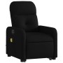 Sillón de masaje eléctrico reclinable elevable tela negro de , Sillones - Ref: Foro24-3206824, Precio: 327,61 €, Descuento: %