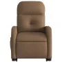 Elektrischer, verstellbarer, wiederverstellbarer Massagesessel aus braunem Stoff. von , Sessel - Ref: Foro24-3206826, Preis: ...